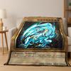 Аниме Yu-Gi-Oh Карточка Монстра Мультяшное Фланелевое Одеяло Мягкое Теплое Одеяло Плед для Спальни Гостиной Кровати Пикника Ребенка