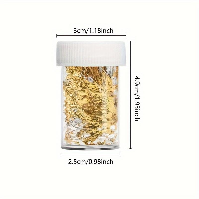 Мерцающие серебряные и золотые наклейки из алюминиевой фольги для ногтей — простые наклейки для слайдер-маникюра своими руками, легкое нанесение