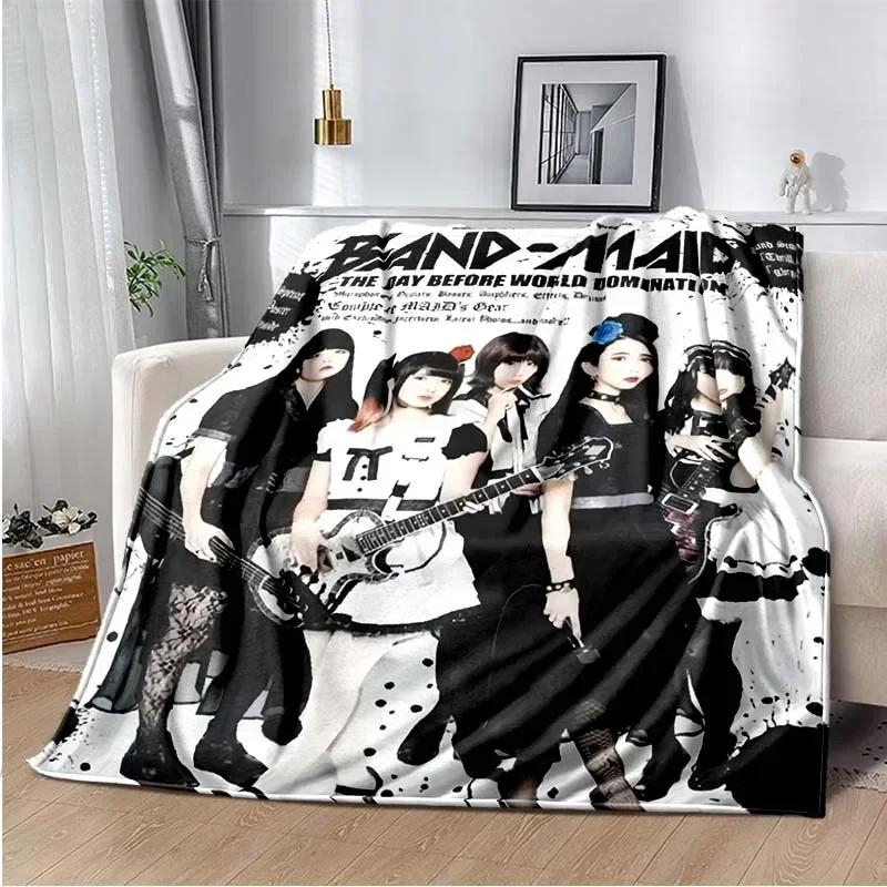 Band Maid Одеяло, Легкое Теплое Изоляционное Одеяло для Дивана, Кровати, Офиса, Автомобиля, Наколенники, Одеяла, Couverture, Deken, Frazada