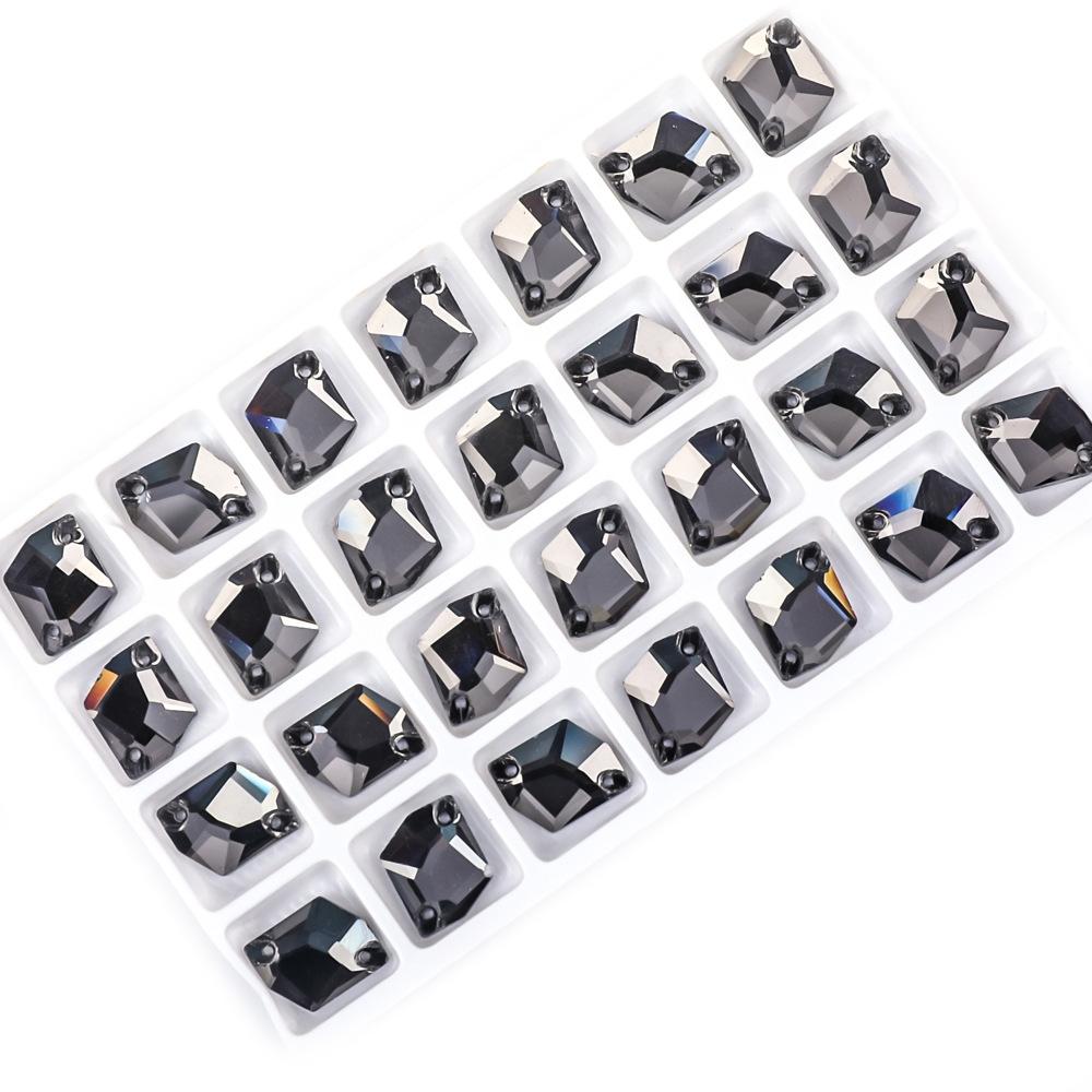 Все виды стеклянных ручных дрелей с плоским дном, специальной формы, сшитые вручную пряжки, многоугольные стеклянные стразы, свадебные платья, аксессуары