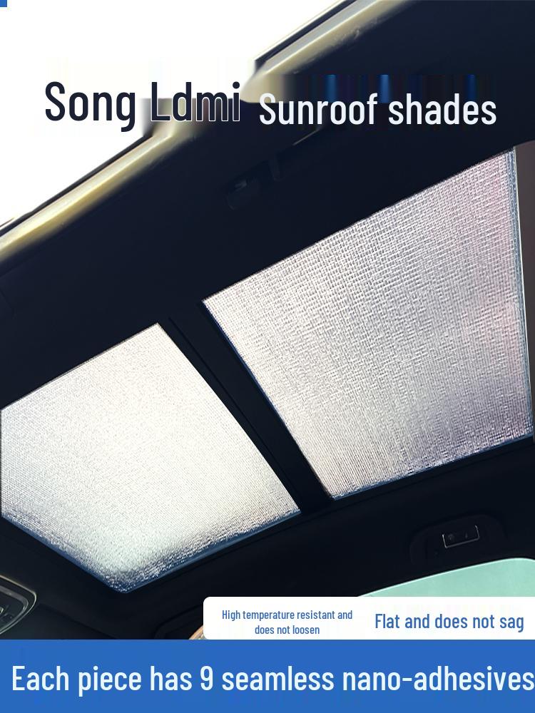 BYD Song L DM-i Панорамная крыша и боковые окна Теплоизолирующий солнцезащитный козырек