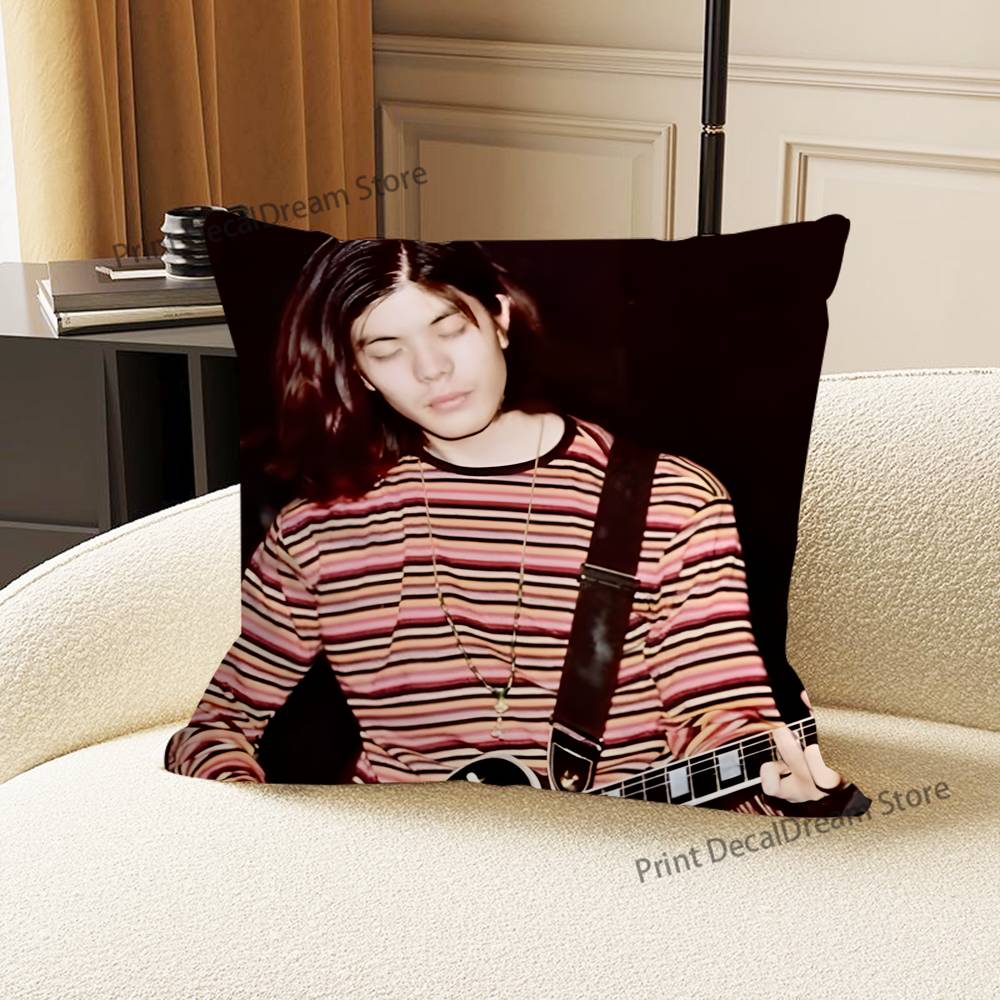 S-Smashing Pumpkins Band Pillow Case For Sofa Decor Car Office Room Printing Cushion Cover Decorations and Protector