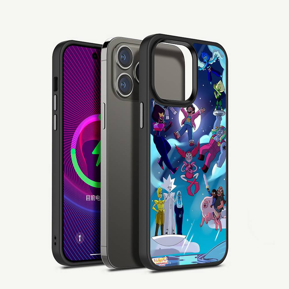 S-Steven U-Universe Cartoon Anime Phone Cover For IPhone 17 16 15 14 13 12 11 Pro Max Mini For Magsafe Magnetic Wireless Charge