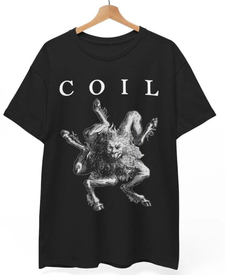 Coil Demon TShirt Music Band Rock Punk Metal Unisex Tee