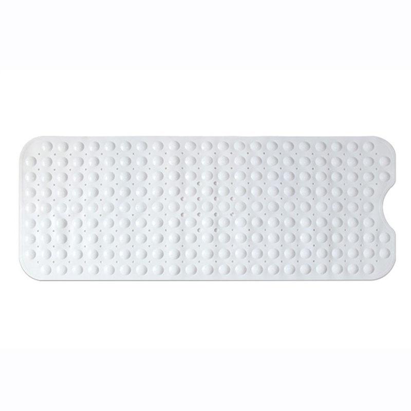 Популярный Экологичный Нескользящий Коврик для Ванны с Присосками - Очень Длинный для Ванной и Душа