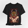 Иноске Аниме Графическая футболка, Унисекс Джерси футболка, Футболка Demon Slayer, Фанат манги