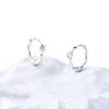 Zircon Ring Earrings, You Don't Need To Pick Them When You Sleep, and The New Winter Earrings with Ear Holes Are Available.