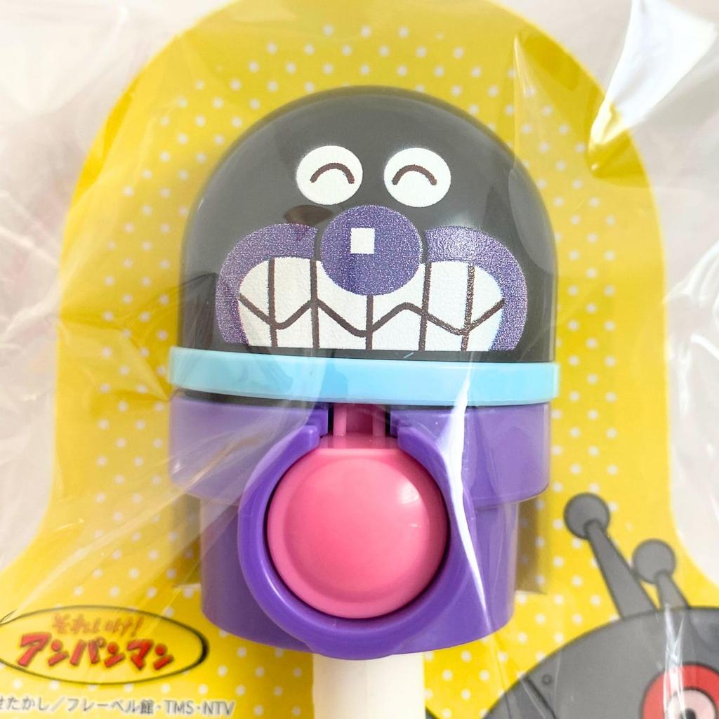 [Набор из 5 штук] Эксклюзивные пластиковые крышки для бутылок из музея Анпанмана (5 крышек для соломинок) - Анпан, Байкинман, Докин-чан, Кокин-чан, Дадандан