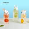 Спортивная бутылка для воды LocknLock Mermaid Line с крышкой-защелкой, из тритана