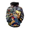 Толстовки с капюшоном в стиле аниме Thundercats, толстовка с 3D принтом для мужчин и женщин, модная толстовка большого размера, пуловер в стиле Харадзюку в стиле хип-хоп, детское пальто для мальчиков