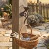 Rustic Cast Iron Wall Hook Decorative Wall Mounted Rack Creative Vintage Bird Coat Hanger  Glove