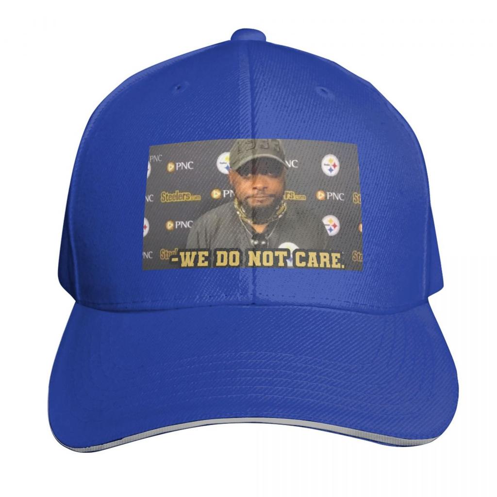 We Do Not Care Mike Tomlin Baseball Cap Uv Protection Solar Hat Snap Back Hat Unisex hat Ball Cap Womens Hats  Unisexs