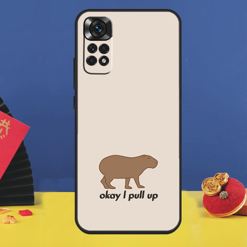 Cute Capybara Phone Case For Xiaomi Redmi Note 14 Pro 13 12 11 9 10 15 Pro Plus 10C 12C 14C 13C 15C Cover