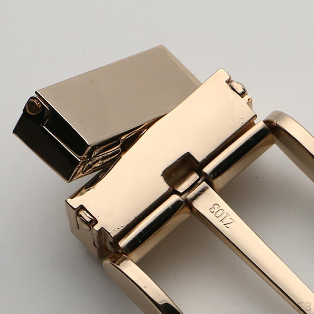 Сплавленная двусторонняя пряжка для ремня с одной шпилькой