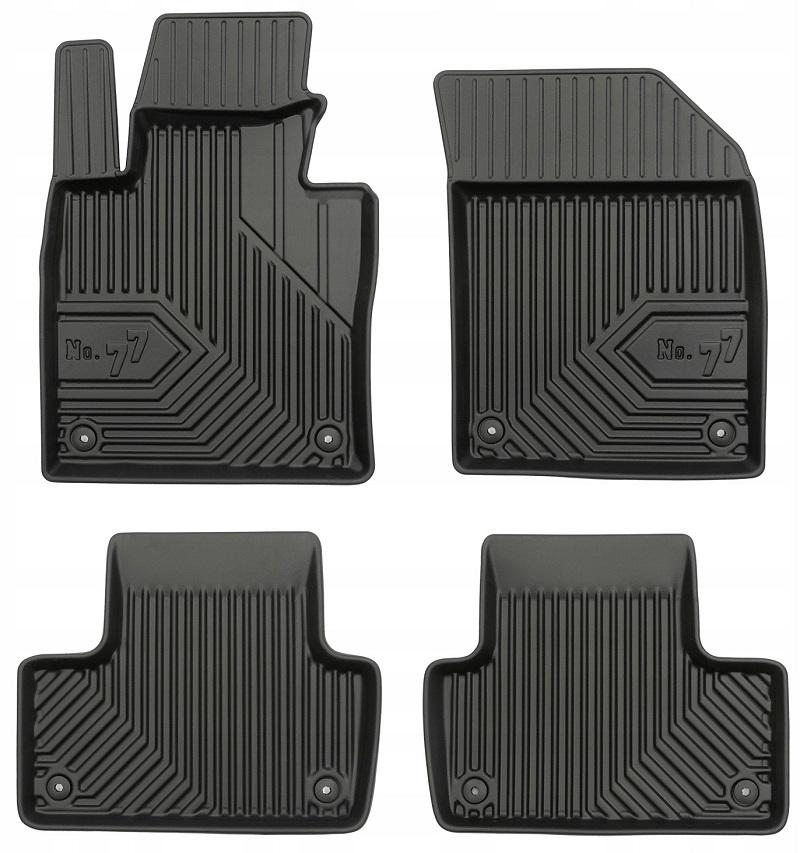 Set 77 Rubber Mats And Cover Volvo Xc60 2 From 2017-