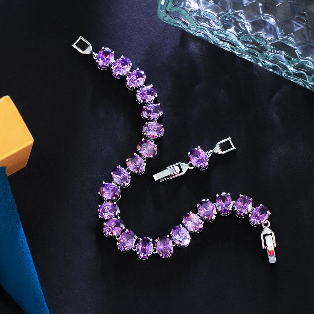 CMM Высокое качество, несколько вариантов цвета, AAA, цирконий, серебристый, женские ювелирные изделия, теннисный браслет для женщин