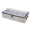 Dustproof & Moistureproof Foldable Transparent Shoe Storage Box - Space-saving Under-bed Solution