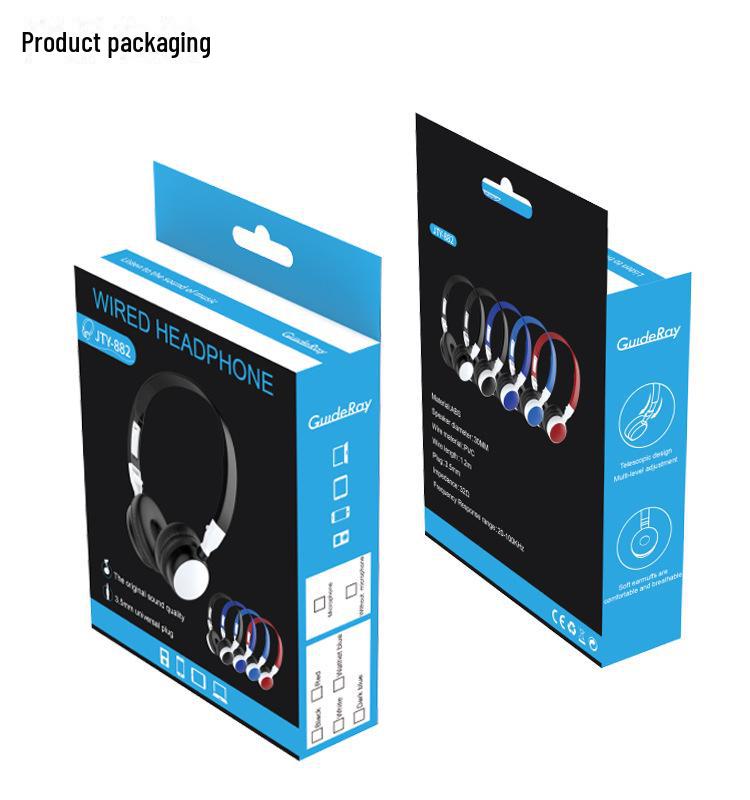 Трансграничные проводные наушники: Электронная клавиатура и использование компьютера в офисе, онлайн-занятиях и обучении