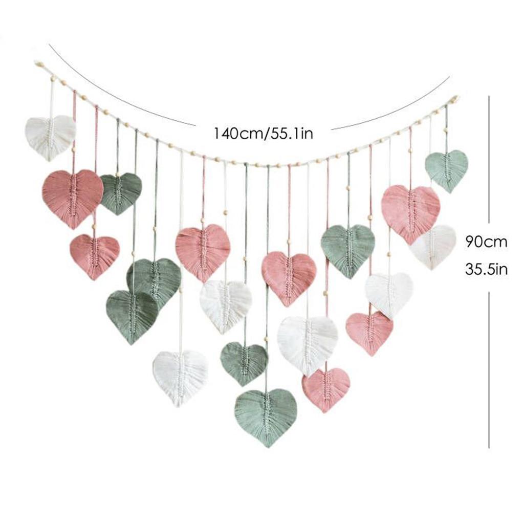 Macrame Wall Hanging Tapestry Wall Art Decor Dorm Living Room Home Decor Fringe Pendant Woven Boho Wall Decor