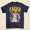 Alex Caruso Cartoon Style Oklahoma City Basketball T-Shirt