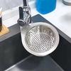 Stainless Steel Swan Shape Sink Drain Basket Dry Wet Separation Sink Drain Filter  Kitchen