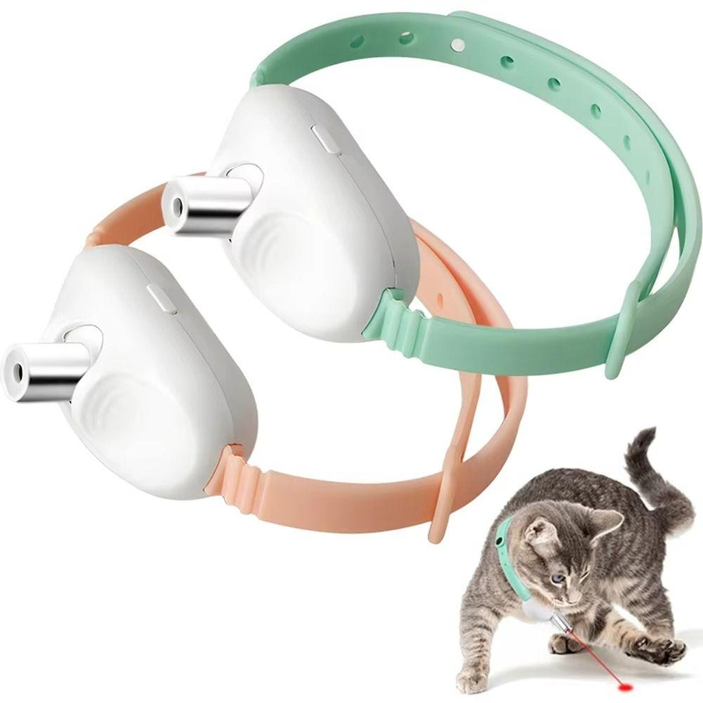 Pet Supplies Cat Laser Toy Automatic Led Cat Collar Cat Laser Collar for Cat Accessories