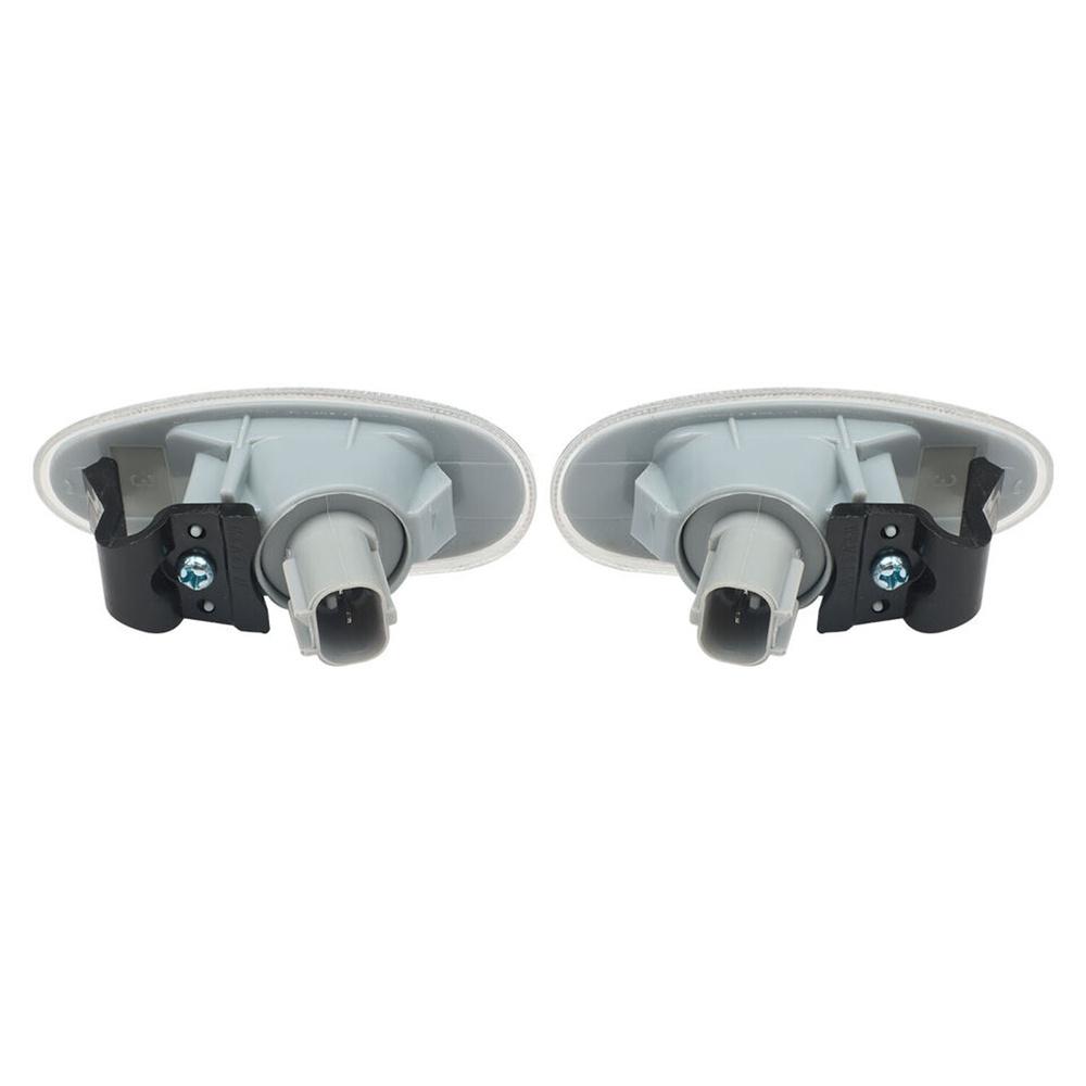 2x Front Side Marker Light For 2003-06 Mitsubishi Evo / 2002-03 Lancer #MR522027