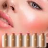 6 Colors Matte Waterproof Cream Blush Stick for Lips and Cheeks
