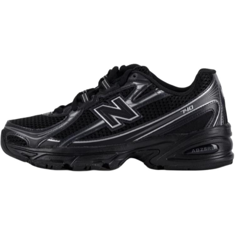 New Balance NB 740 Износостойкие Низкие Детские Lifestyle Кроссовки Черные Дети Возраст 3 7 Лет PZ740BM