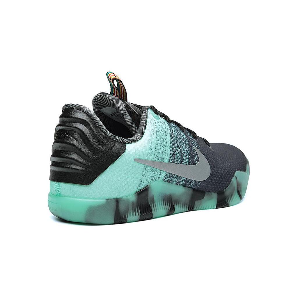 Nike Kobe 11 All Star Kobe 11 Low top Basketball Shoes Black Green Unisex 824411-305