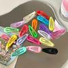 10Pcs Mini Baby BB Clip Shiny Surface Kawaii Cute Candy Color Children Side Hair Pin Fashion Bangs Clip Kids Headwear