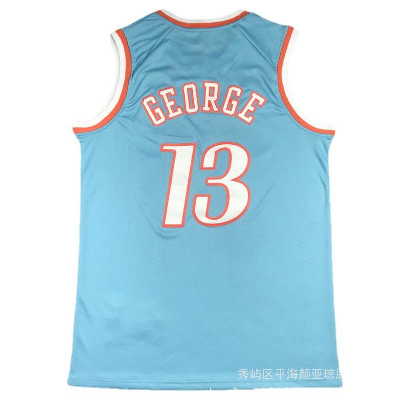 Embroidered NBA Clippers Jersey Paul George 13 Kawhi Leonard 2 Basketball Uniform Shirt Men Women