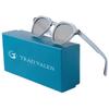 Солнцезащитные очки TRAD VALEN Polarized Crown Panto для мужчин и классические популярные для UV400 прозрачные для вождения женщин, легкие, элегантные, дизайн, спорт, гольф,