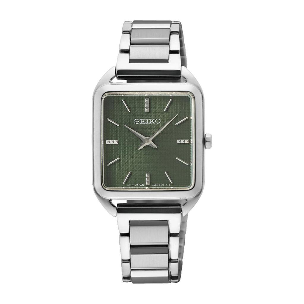 Seiko Классические кварцевые женские часы SWR075P1 из нержавеющей стали