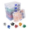 177pcs/box screws motorcycle modification accessories windshield cover set screws aluminum color fairing set firmware screws