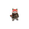Shinada Global Серия Моти Плюшевая игрушка Енот Моти Красно-коричневый 22x22x30см Животное MORS-0350R