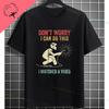 Funny My Thoughts Are Dirty But My Welds Are Clean Slogan Graphic Printed Tshirt Casual Shortsleev Pure Cotton Humor Style Tee