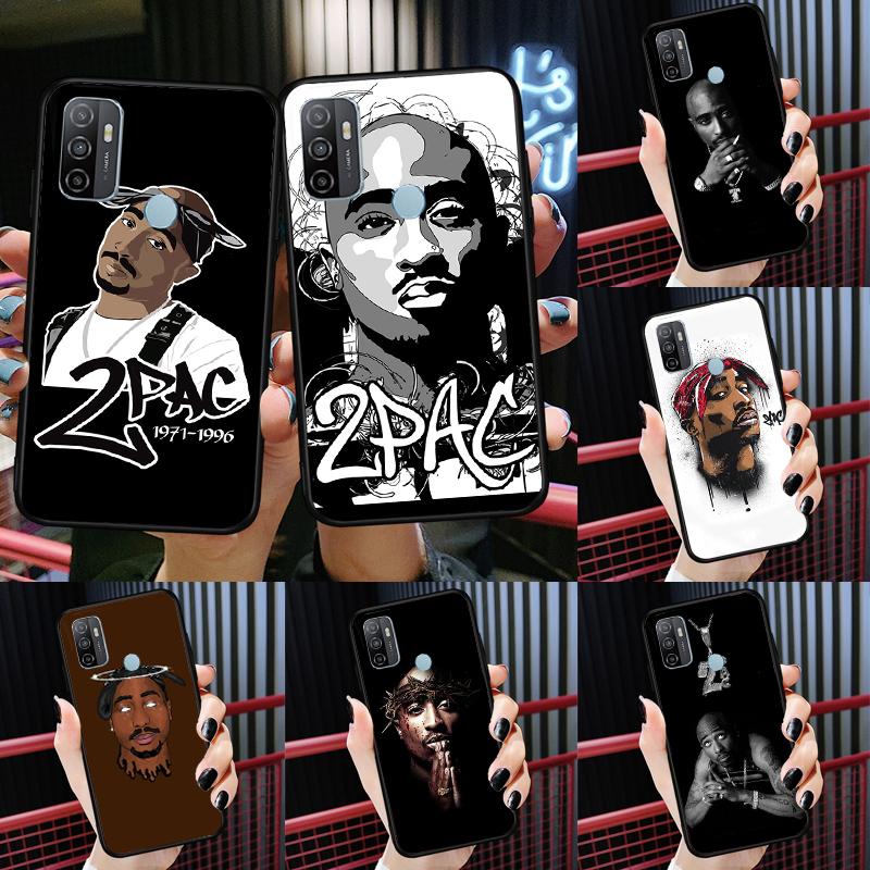 Рэпер 2pac Певец Тупак Чехол Для Oppo A52 A72 A76 A96 A54 A74 A94 A54S A57S A58 A78 A98 A57 A77 A15 A16 A17 Обложка