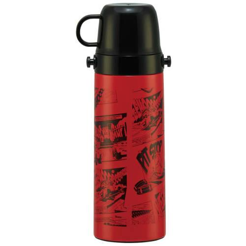 Skater 2WAY Stainless Steel Bottle 600ml with Cup Water Bottle Disney Cars STGC6-A
