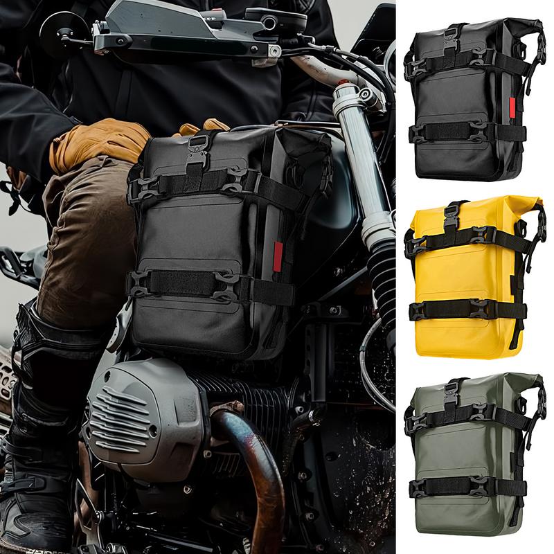 8L Motorcycle Bumper Bag Luggage Pack Tools Pouch Frame Bag Waterproof Crash Bars Bag Bumper Repair Tool Bag Motor Side Bags