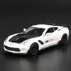 1:32 Corvette Z06 Сплав Спортивный Автомобиль Модель Литьевой Металл Игрушечные Транспортные Средства Модель Автомобиля Симуляция Звук Свет Коллекция Детская Игрушка Подарок