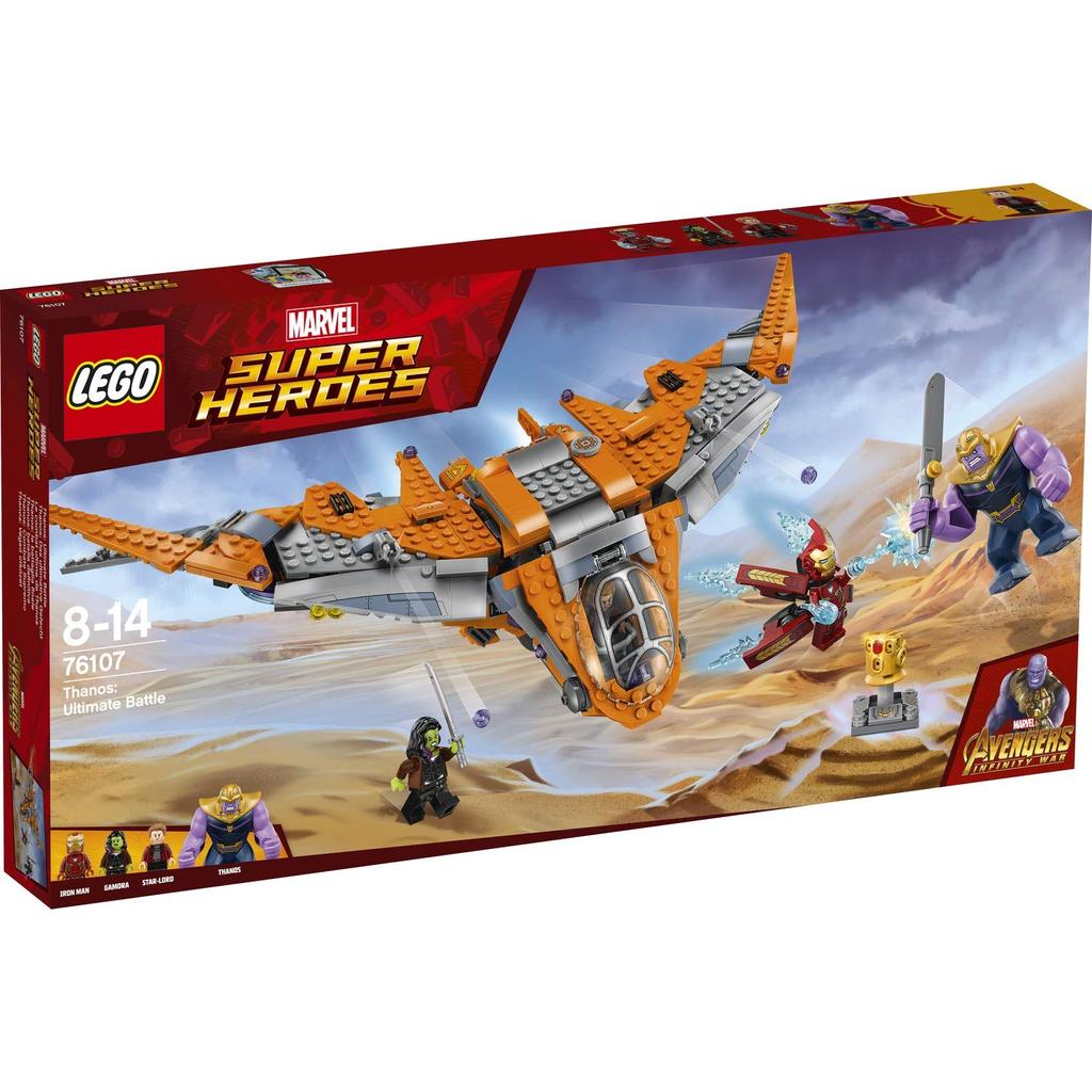 LEGO Супергерои Танос Ultimate Battle 76107