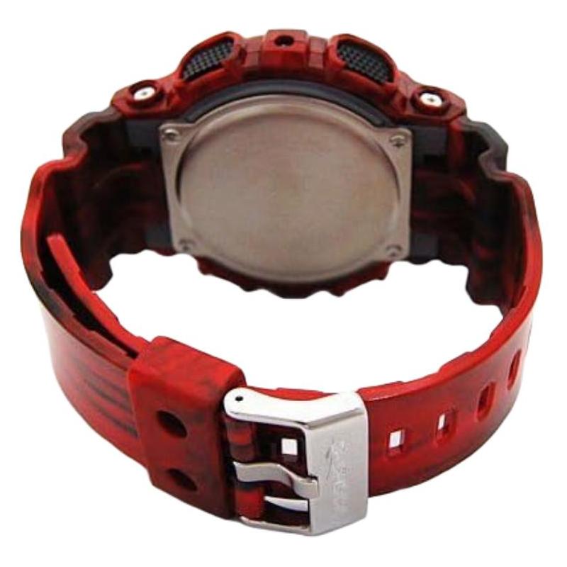 Casio Серия CASIO G-SHOCK G-LIDE, модный уличный стиль и двойной дисплей фаз луны, удлиненные стрелки, кварцевый механизм, полимерный ремешок, GAX-100MB-4A