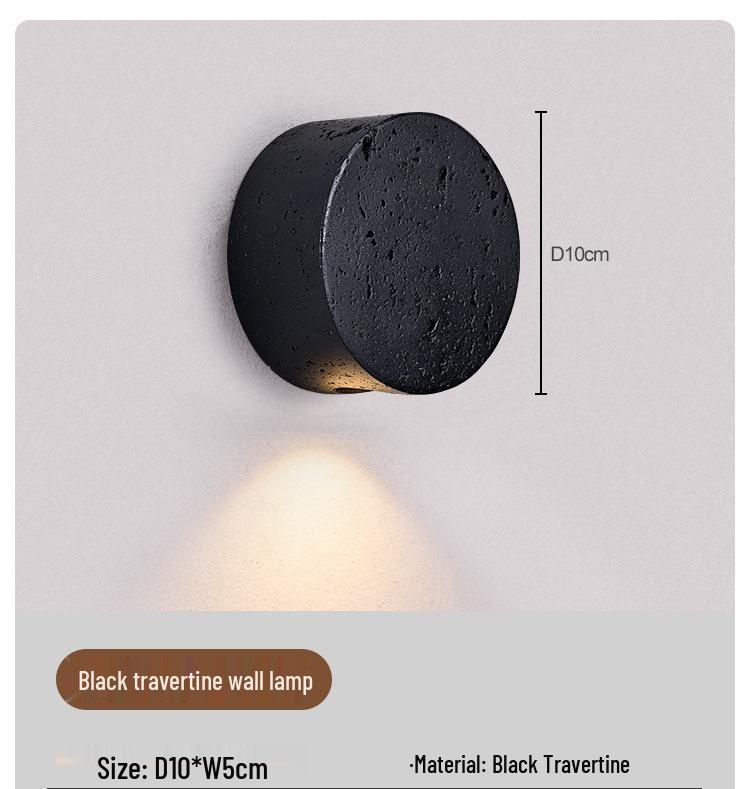 Настенный светильник Ваби-Саби в стиле середины века кремового цвета для спальни или гостиной