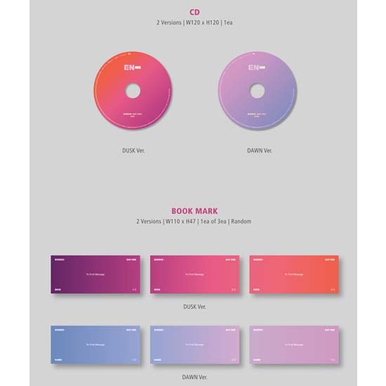 ENHYPEN Мини-альбом Том 1 BORDER DAY ONE