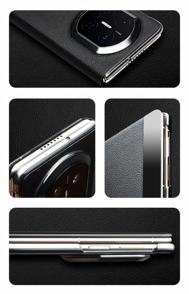 Qiali Оригинальный кожаный чехол-книжка для Huawei Mate X7 Коллекционное издание