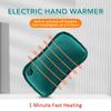 USB Charging Electric Heater Soft Flannel Hand Warmer Hot Water Bottle Heater Bag Hand Muffs for Women Men, Relief Winter Cold