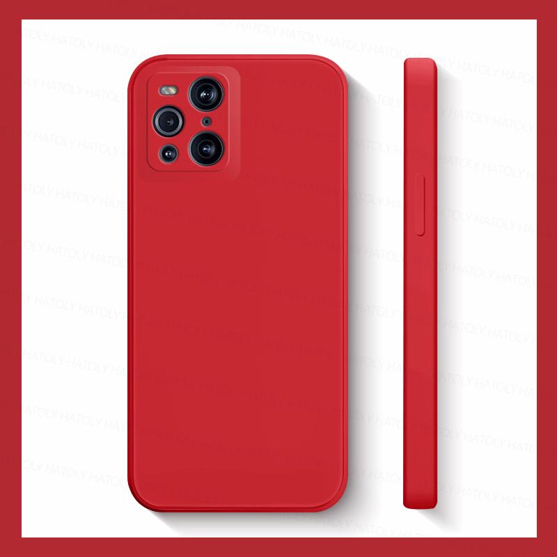 Для Oppo Find X3 Pro Чехол Oppo Find X3 X5 X6 Pro X3 X5 Lite Чехол TPU Жидкий Силиконовый Противоударный Защитный Чехол Для Телефона