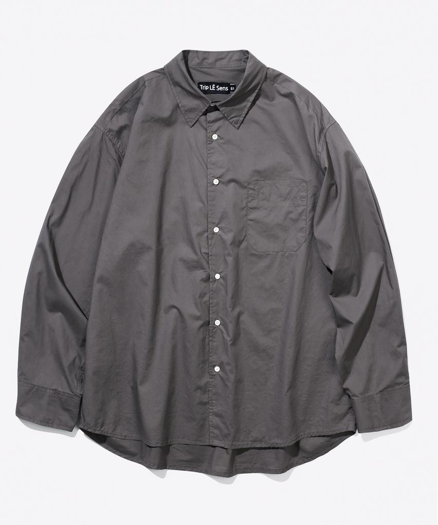TRIP LE SENS Like Cotton Shirt_Black