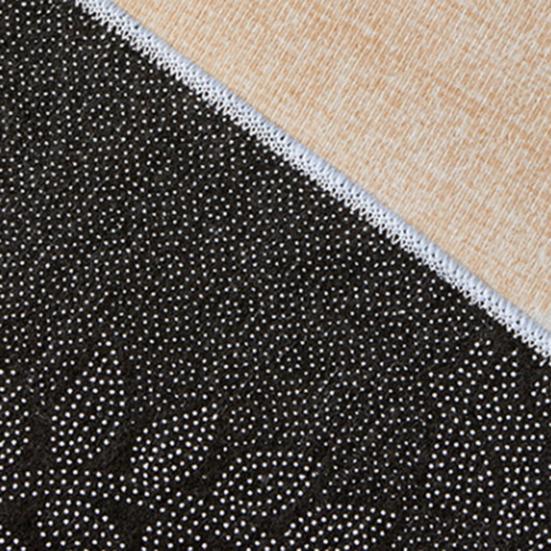 Полукруглый коврик для пола Нескользящий Декоративный 3D-иллюзия Реалистичный ковер-норка Прихожая Гостиная Спальня Устойчивый к выцветанию Коврик для зонирования